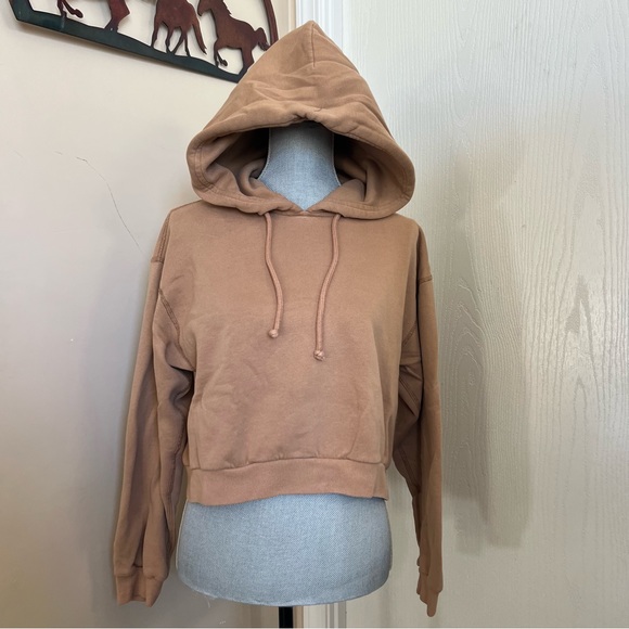 Abercrombie & Fitch High Low Crop Hoodie - Picture 6 of 14